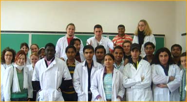 students in romania for mbbs study